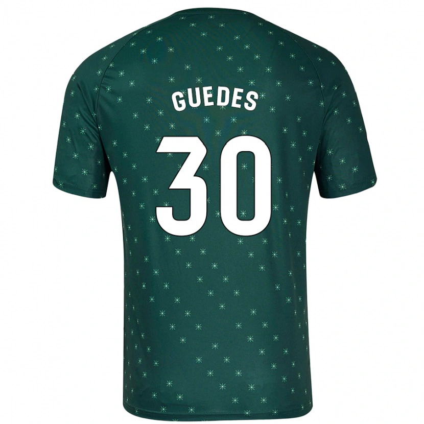 Danxen Kinder Gui Guedes #30 Dunkelgrün Auswärtstrikot Trikot 2024/25 T-Shirt Schweiz