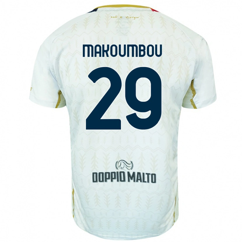 Danxen Kinder Antoine Makoumbou #29 Weiß Auswärtstrikot Trikot 2024/25 T-Shirt Schweiz