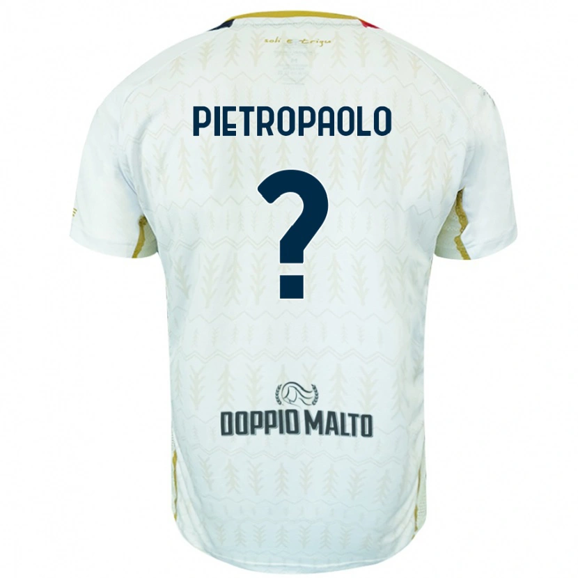 Danxen Kinder Mario Pietropaolo #0 Weiß Auswärtstrikot Trikot 2024/25 T-Shirt Schweiz