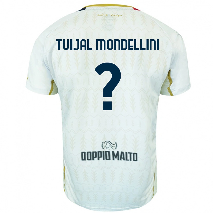 Danxen Kinder Luca Tuijal Mondellini #0 Weiß Auswärtstrikot Trikot 2024/25 T-Shirt Schweiz