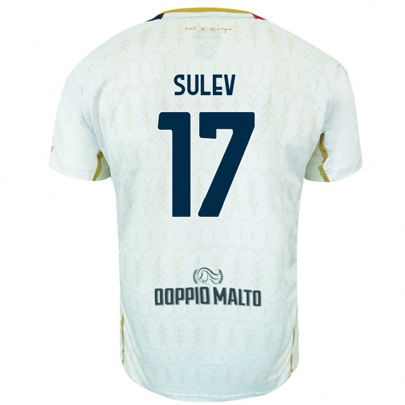 Danxen Kinder Ivan Sulev #17 Weiß Auswärtstrikot Trikot 2024/25 T-Shirt Schweiz