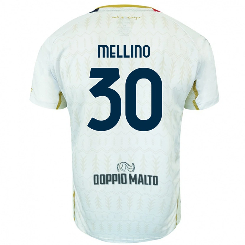 Danxen Kinder Carlo Mellino #30 Weiß Auswärtstrikot Trikot 2024/25 T-Shirt Schweiz