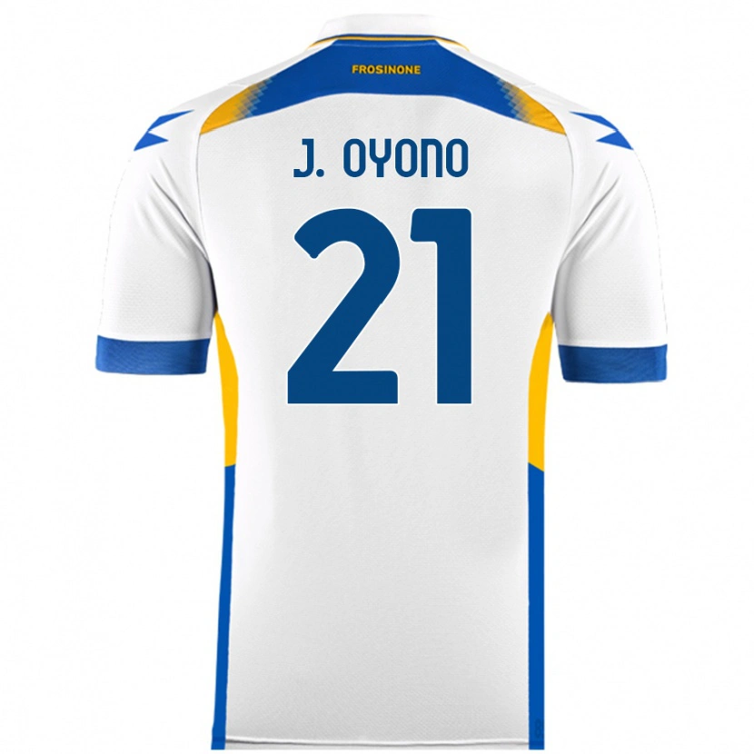 Danxen Kinder Jérémy Oyono #21 Weiß Auswärtstrikot Trikot 2024/25 T-Shirt Schweiz