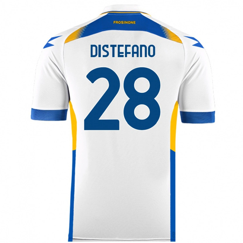 Danxen Kinder Filippo Distefano #28 Weiß Auswärtstrikot Trikot 2024/25 T-Shirt Schweiz