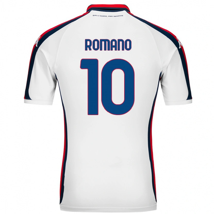 Danxen Kinder Marco Romano #10 Weiß Auswärtstrikot Trikot 2024/25 T-Shirt Schweiz