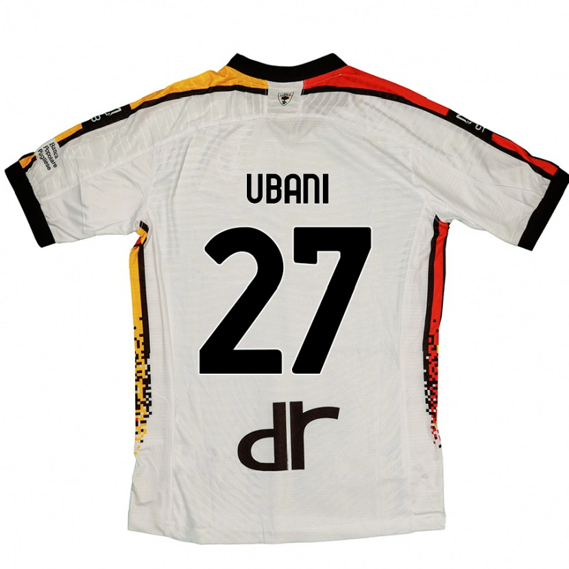 Danxen Kinder Marlon Ubani #27 Weiß Schwarz Auswärtstrikot Trikot 2024/25 T-Shirt Schweiz