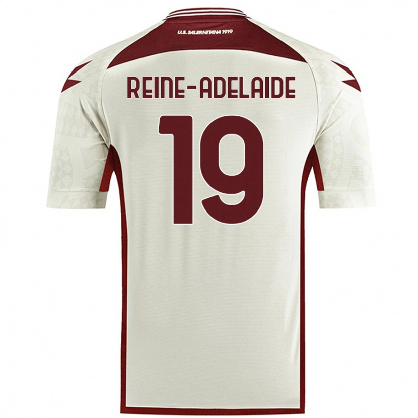 Danxen Kinder Jeff Reine-Adélaïde #19 Cremefarben Auswärtstrikot Trikot 2024/25 T-Shirt Schweiz