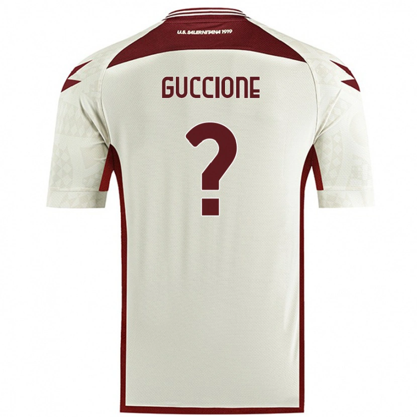 Danxen Kinder Niccolò Guccione #0 Cremefarben Auswärtstrikot Trikot 2024/25 T-Shirt Schweiz