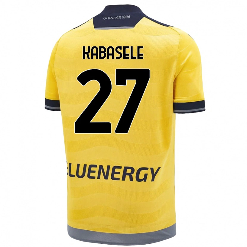 Danxen Kinder Christian Kabasele #27 Golden Auswärtstrikot Trikot 2024/25 T-Shirt Schweiz