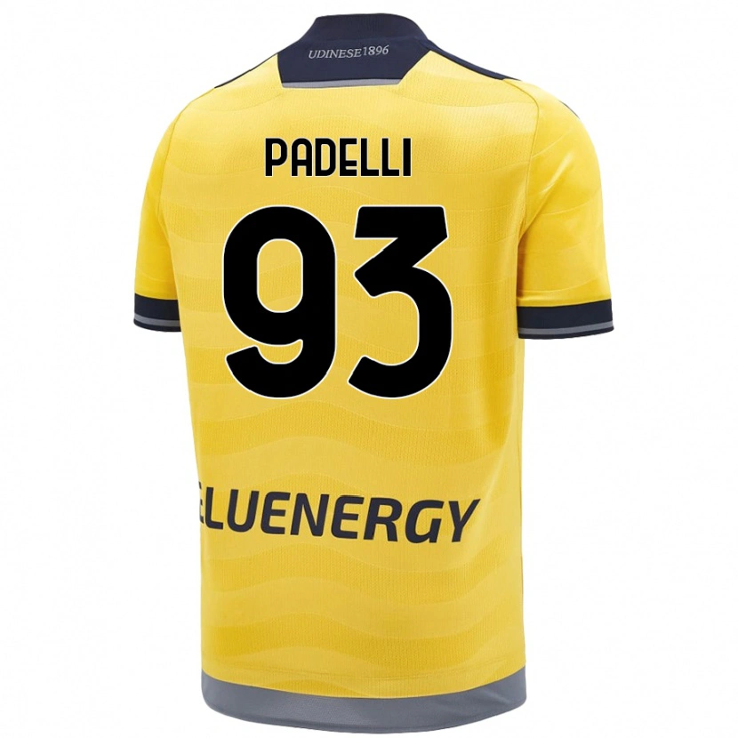 Danxen Kinder Daniele Padelli #93 Golden Auswärtstrikot Trikot 2024/25 T-Shirt Schweiz