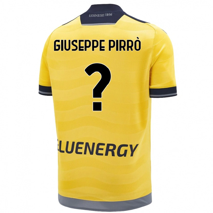 Danxen Kinder Marco Giuseppe Pirrò #0 Golden Auswärtstrikot Trikot 2024/25 T-Shirt Schweiz