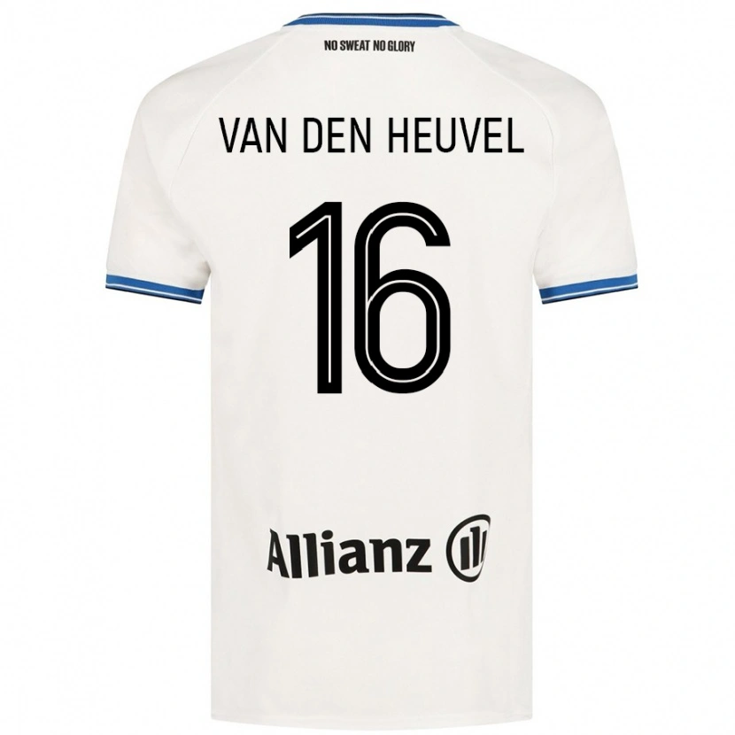 Danxen Kinder Dani Van Den Heuvel #16 Weiß Auswärtstrikot Trikot 2024/25 T-Shirt Schweiz