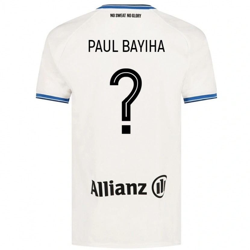 Danxen Kinder Jean Paul Bayiha #0 Weiß Auswärtstrikot Trikot 2024/25 T-Shirt Schweiz