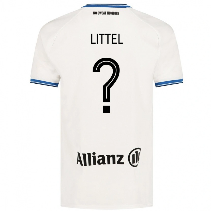 Danxen Kinder Amy Littel #0 Weiß Auswärtstrikot Trikot 2024/25 T-Shirt Schweiz