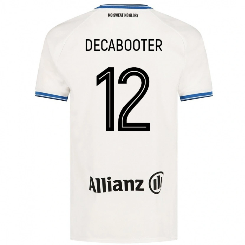 Danxen Kinder Marith Decabooter #12 Weiß Auswärtstrikot Trikot 2024/25 T-Shirt Schweiz