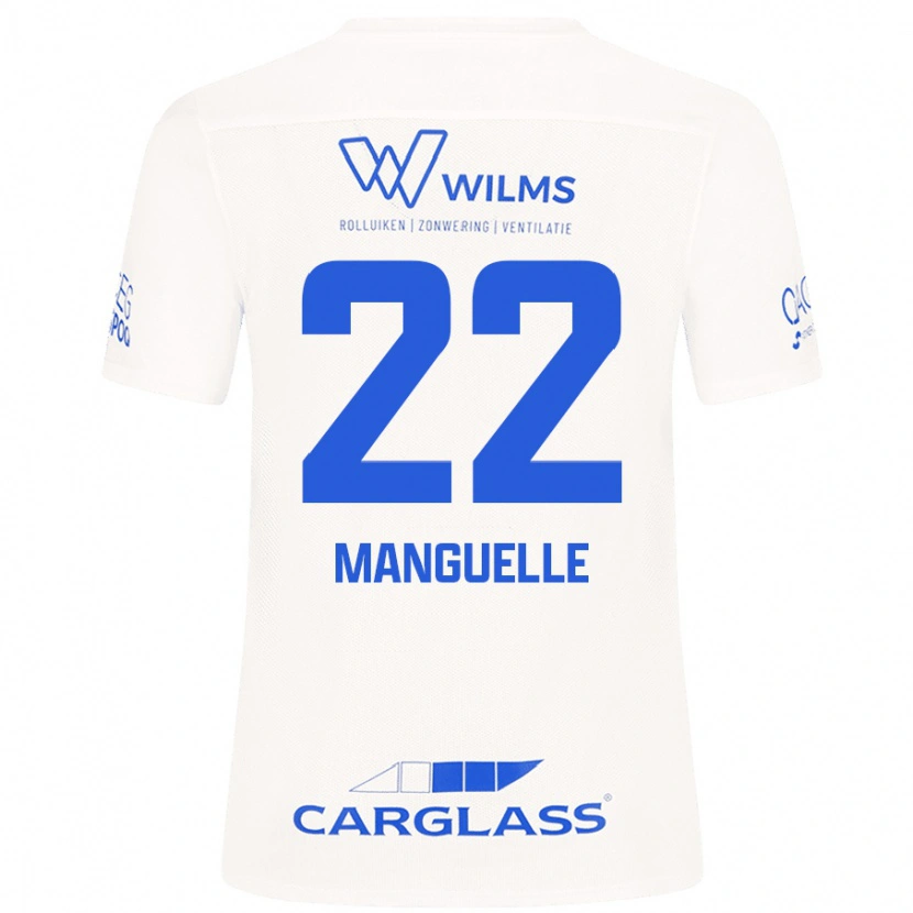 Danxen Kinder Brad Manguelle #22 Weiß Auswärtstrikot Trikot 2024/25 T-Shirt Schweiz