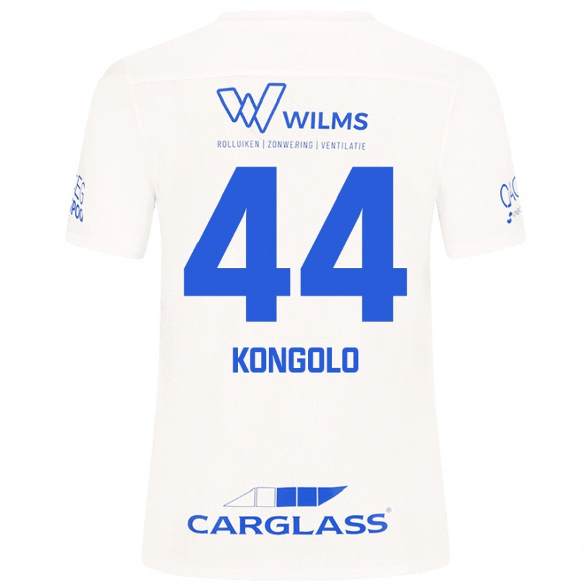 Danxen Kinder Josue Kongolo #44 Weiß Auswärtstrikot Trikot 2024/25 T-Shirt Schweiz