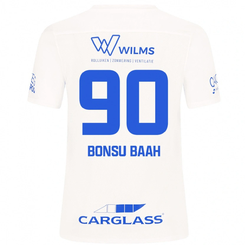 Danxen Kinder Christopher Bonsu Baah #90 Weiß Auswärtstrikot Trikot 2024/25 T-Shirt Schweiz