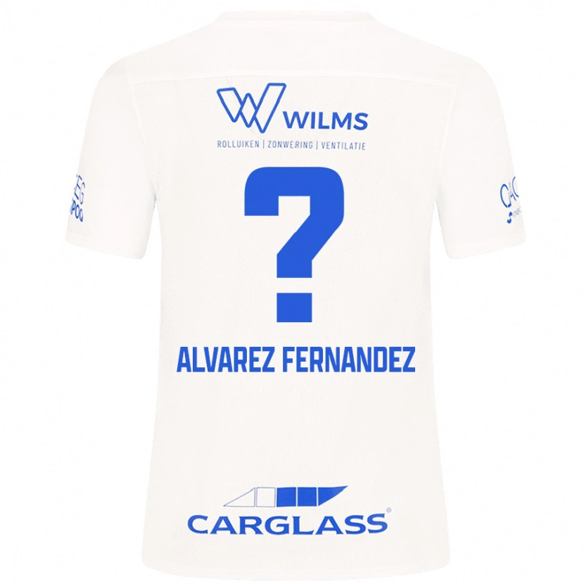 Danxen Kinder Loïc Alvarez Fernandez #0 Weiß Auswärtstrikot Trikot 2024/25 T-Shirt Schweiz