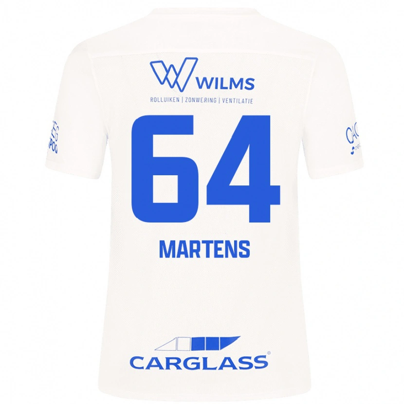 Danxen Kinder Nolan Martens #64 Weiß Auswärtstrikot Trikot 2024/25 T-Shirt Schweiz