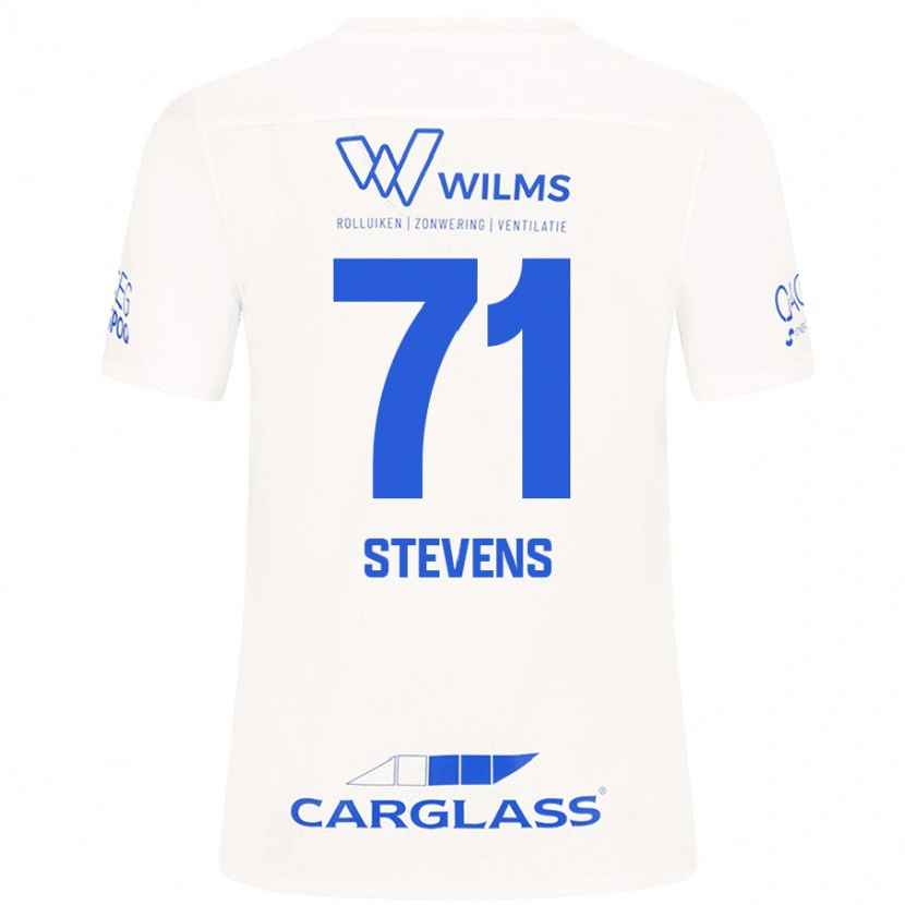 Danxen Kinder Brent Stevens #71 Weiß Auswärtstrikot Trikot 2024/25 T-Shirt Schweiz