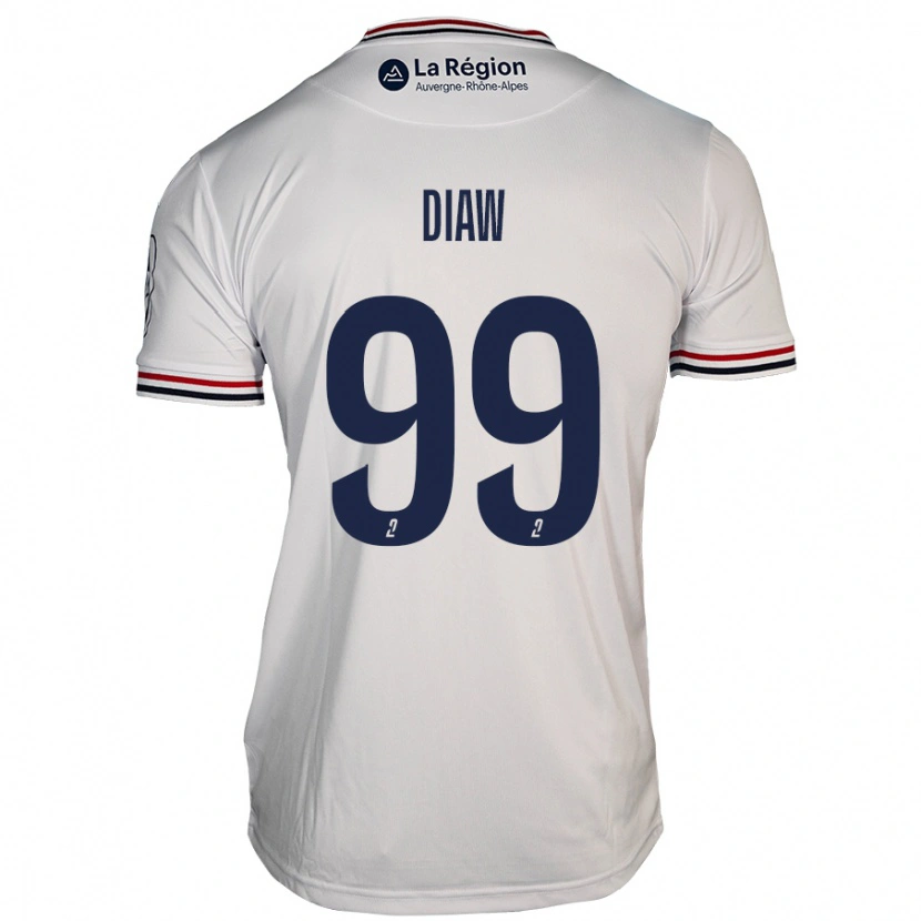 Danxen Kinder Mory Diaw #99 Weiß Auswärtstrikot Trikot 2024/25 T-Shirt Schweiz