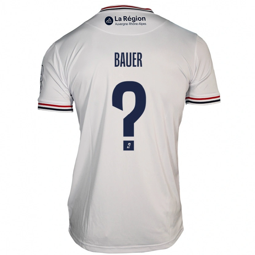 Danxen Kinder Hugo Bauer #0 Weiß Auswärtstrikot Trikot 2024/25 T-Shirt Schweiz