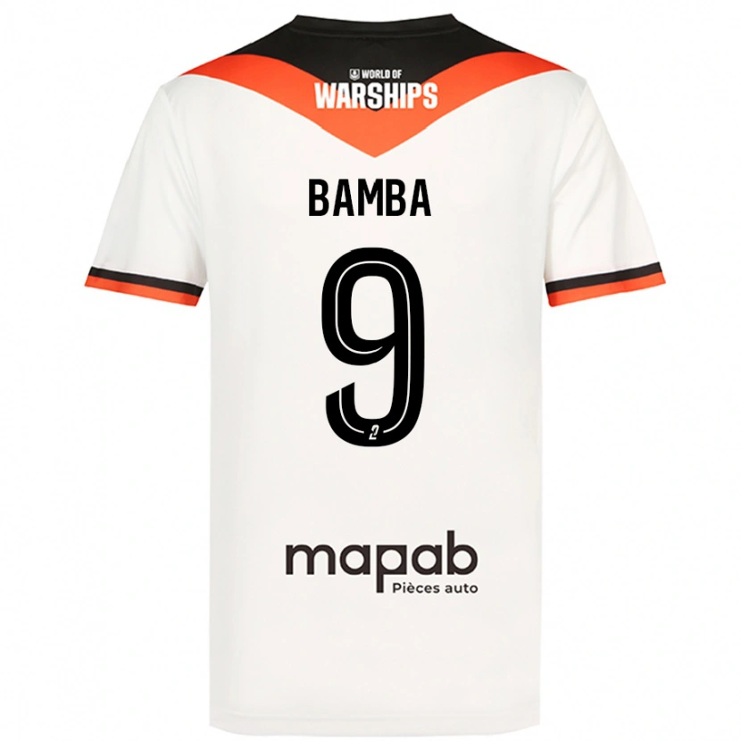 Danxen Kinder Mohamed Bamba #9 Weiß Auswärtstrikot Trikot 2024/25 T-Shirt Schweiz