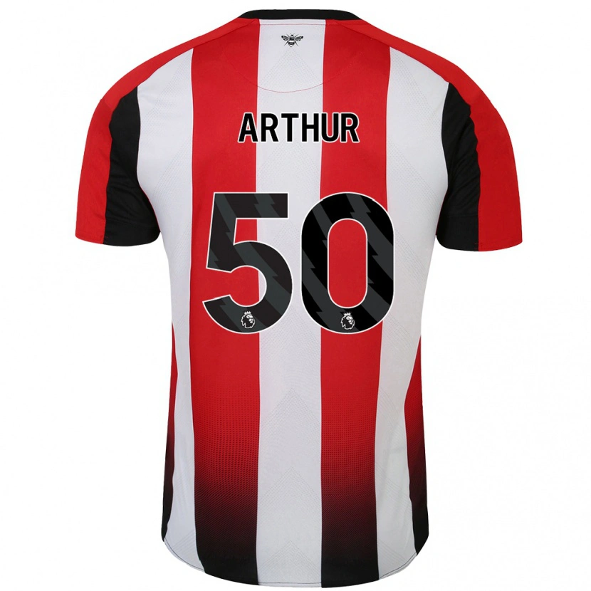 Danxen Herren Benjamin Arthur #50 Rot Weiß Heimtrikot Trikot 2024/25 T-Shirt Schweiz