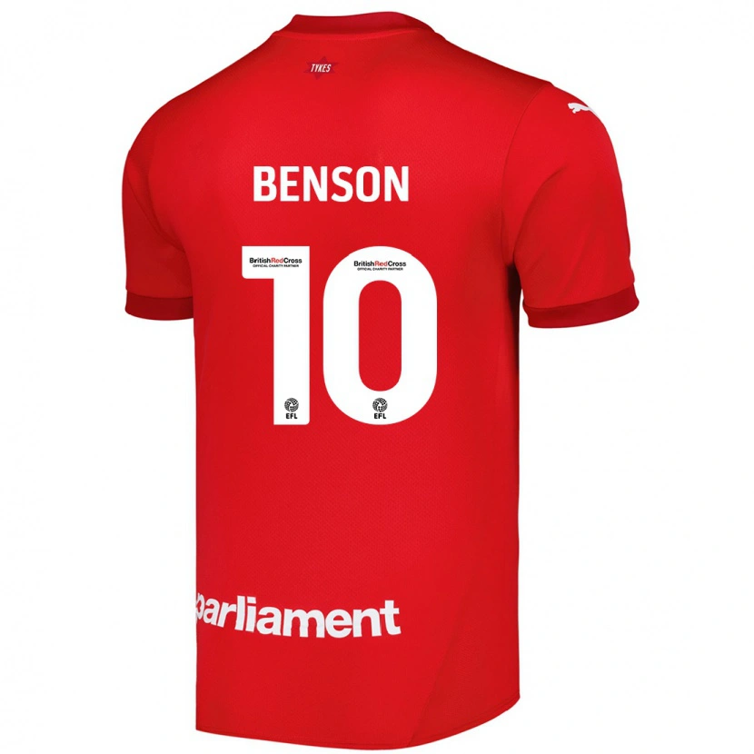 Danxen Herren Josh Benson #10 Rot Heimtrikot Trikot 2024/25 T-Shirt Schweiz