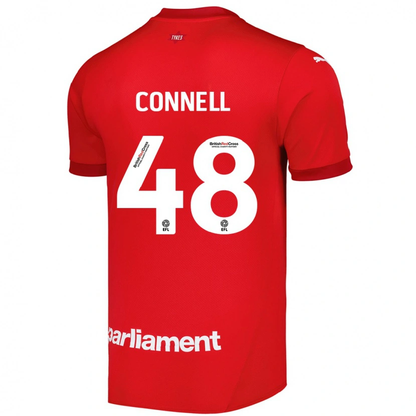 Danxen Herren Luca Connell #48 Rot Heimtrikot Trikot 2024/25 T-Shirt Schweiz