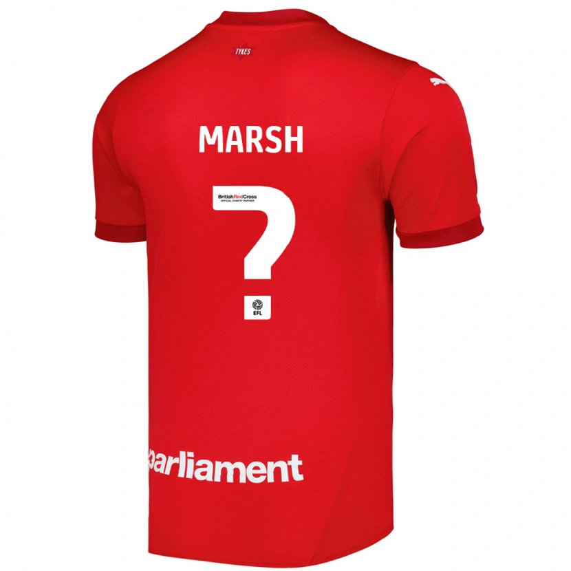 Danxen Herren Colby Marsh #0 Rot Heimtrikot Trikot 2024/25 T-Shirt Schweiz
