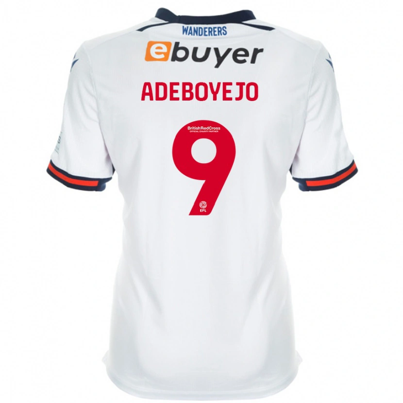 Danxen Herren Victor Adeboyejo #9 Weiß Heimtrikot Trikot 2024/25 T-Shirt Schweiz