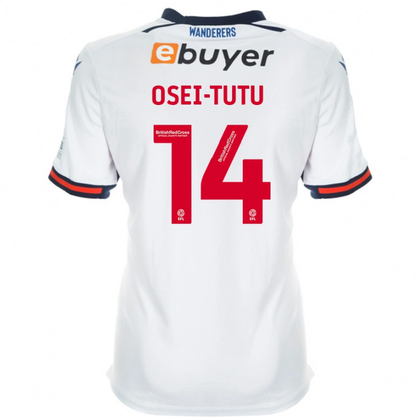 Danxen Herren Jordi Osei-Tutu #14 Weiß Heimtrikot Trikot 2024/25 T-Shirt Schweiz