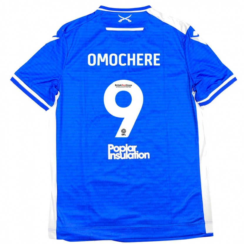 Danxen Herren Promise Omochere #9 Blau Weiß Heimtrikot Trikot 2024/25 T-Shirt Schweiz