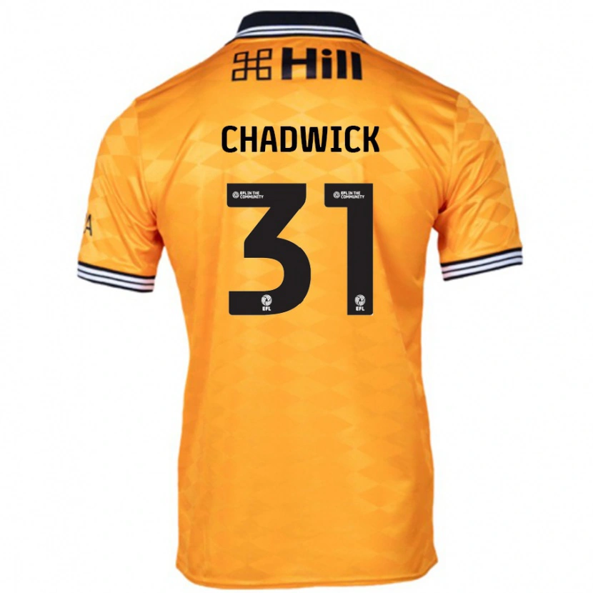 Danxen Herren Louis Chadwick #31 Orange Heimtrikot Trikot 2024/25 T-Shirt Schweiz