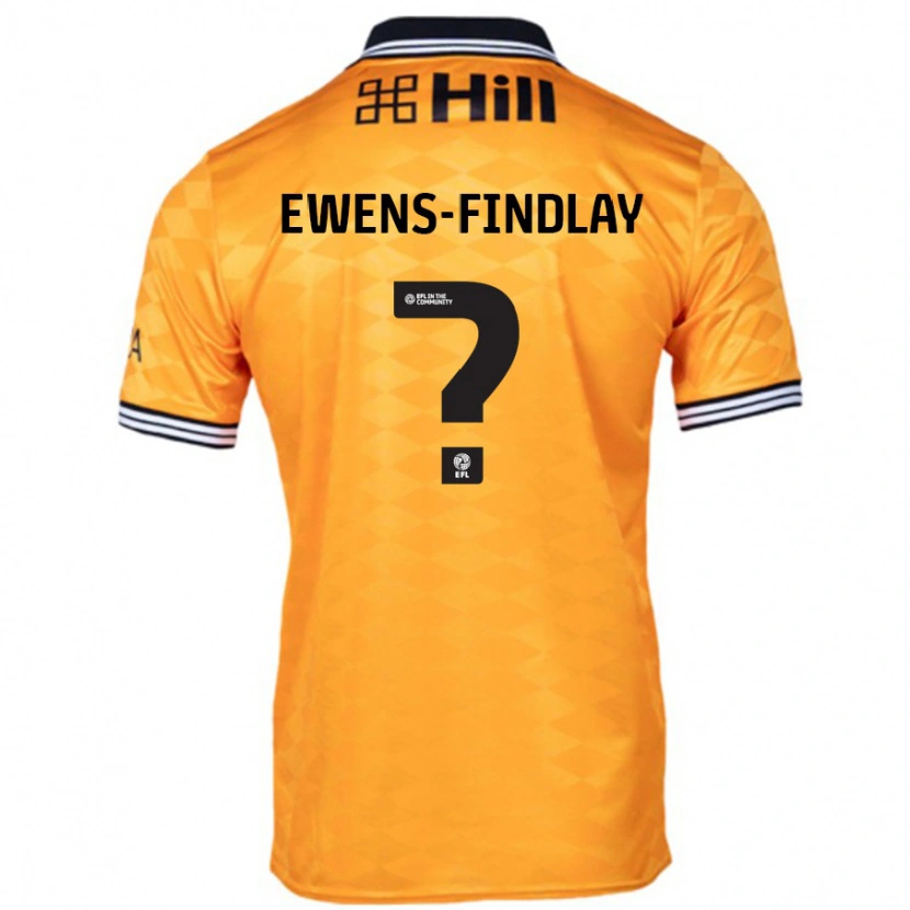 Danxen Herren Ty Ewens-Findlay #0 Orange Heimtrikot Trikot 2024/25 T-Shirt Schweiz