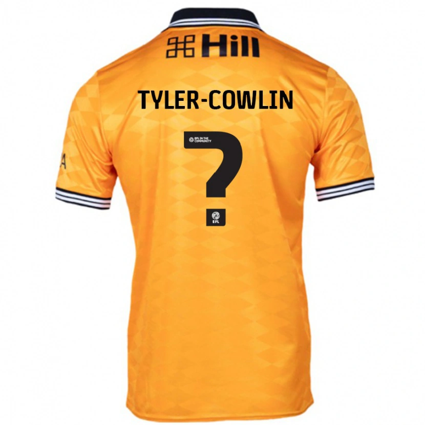 Danxen Herren Danny Tyler-Cowlin #0 Orange Heimtrikot Trikot 2024/25 T-Shirt Schweiz