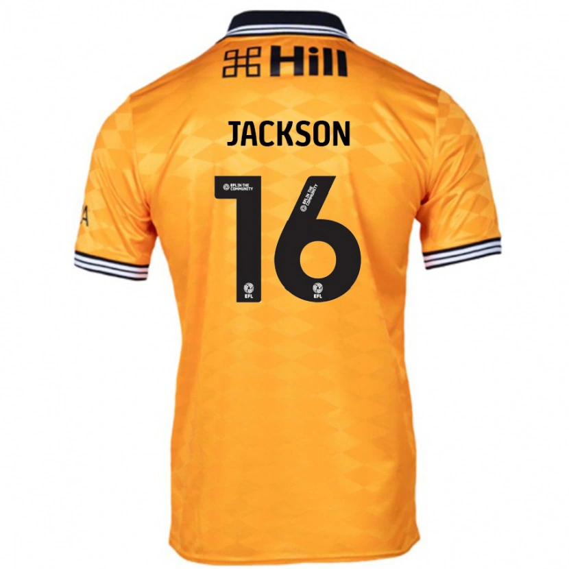 Danxen Herren Abbie Jackson #16 Orange Heimtrikot Trikot 2024/25 T-Shirt Schweiz