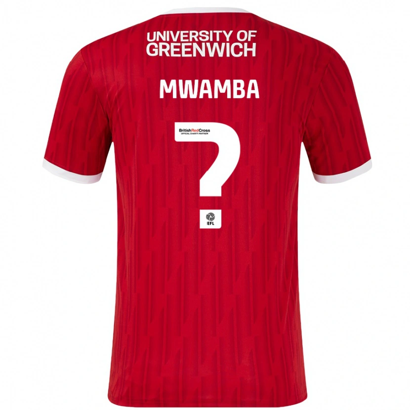 Danxen Herren Alan Mwamba #0 Rot Weiß Heimtrikot Trikot 2024/25 T-Shirt Schweiz