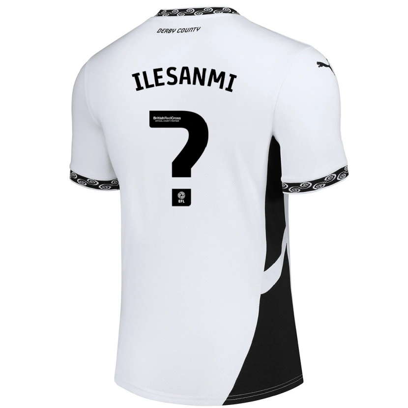 Danxen Herren Emmanuel Ilesanmi #0 Weiß Schwarz Heimtrikot Trikot 2024/25 T-Shirt Schweiz