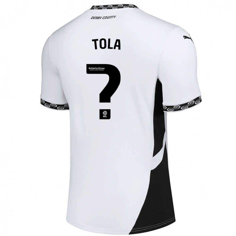 Danxen Herren Marcel Tola #0 Weiß Schwarz Heimtrikot Trikot 2024/25 T-Shirt Schweiz