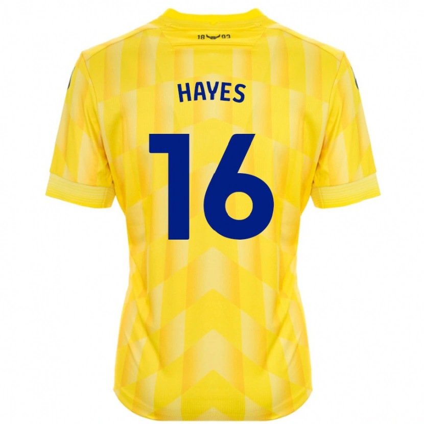 Danxen Herren Georgia Hayes #16 Gelb Heimtrikot Trikot 2024/25 T-Shirt Schweiz