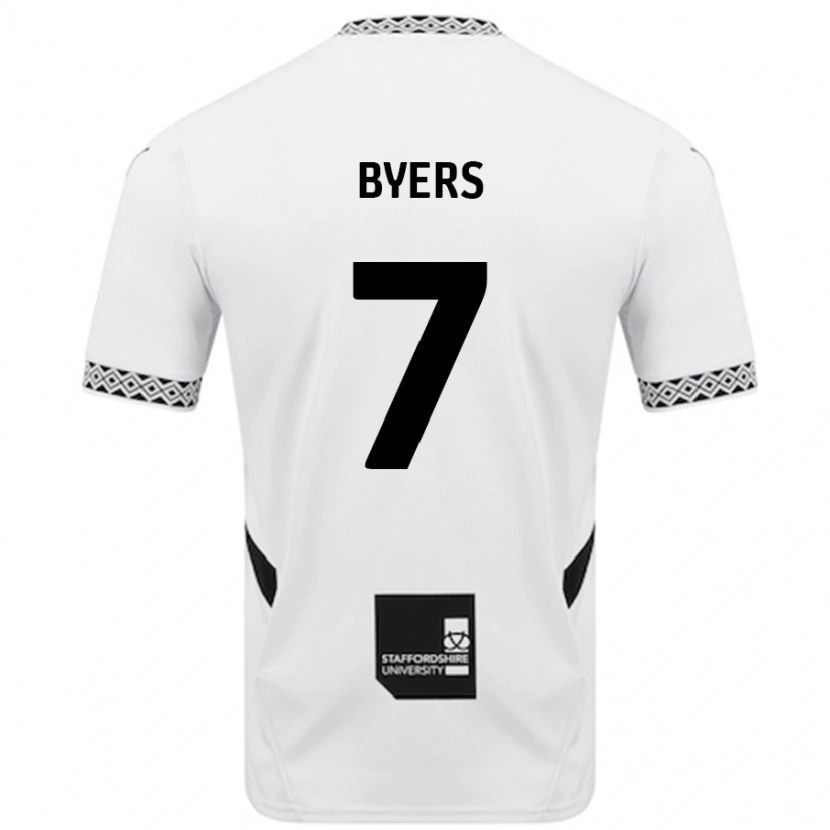 Danxen Herren George Byers #7 Weiß Heimtrikot Trikot 2024/25 T-Shirt Schweiz