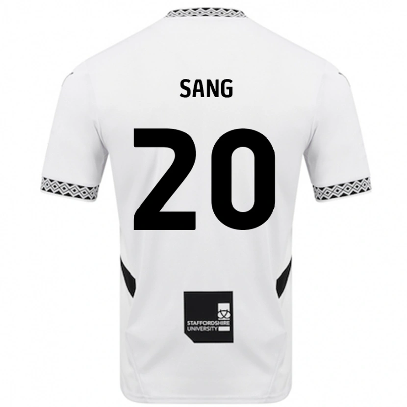 Danxen Herren Tom Sang #20 Weiß Heimtrikot Trikot 2024/25 T-Shirt Schweiz