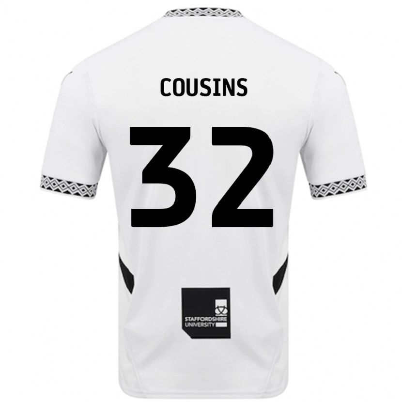 Danxen Herren Logan Cousins #32 Weiß Heimtrikot Trikot 2024/25 T-Shirt Schweiz