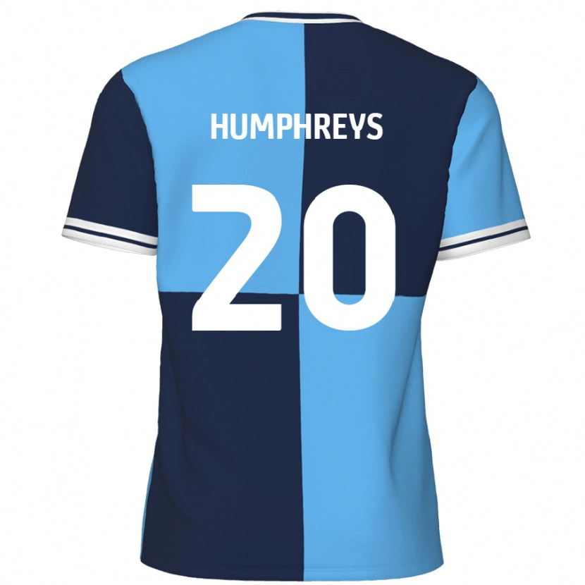 Danxen Herren Cameron Humphreys #20 Himmelblau Dunkelblau Heimtrikot Trikot 2024/25 T-Shirt Schweiz