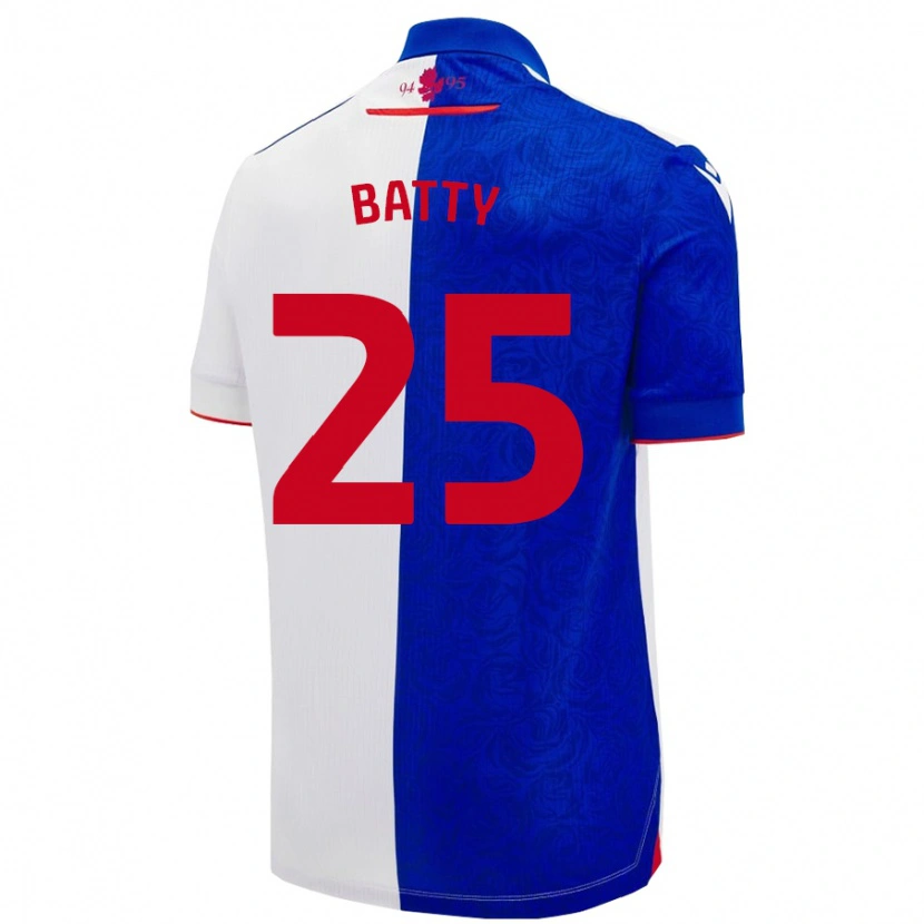 Danxen Herren Jake Batty #25 Himmelblau Weiß Heimtrikot Trikot 2024/25 T-Shirt Schweiz