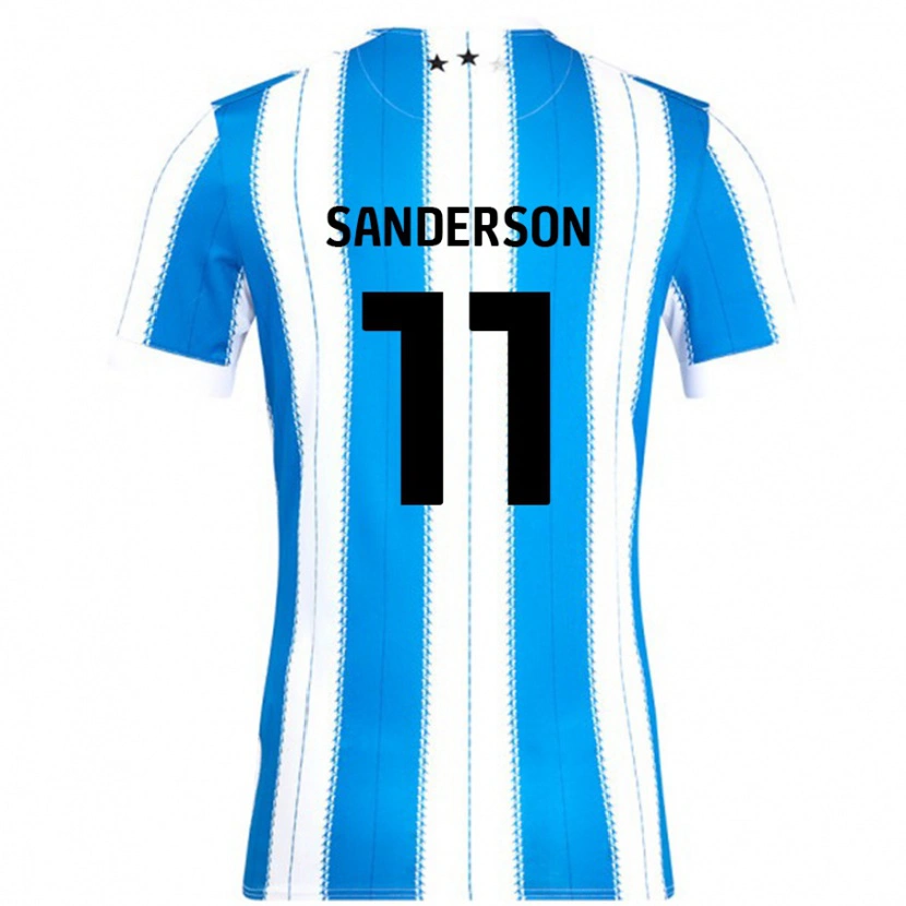 Danxen Herren Brittany Sanderson #11 Blau Weiß Heimtrikot Trikot 2024/25 T-Shirt Schweiz