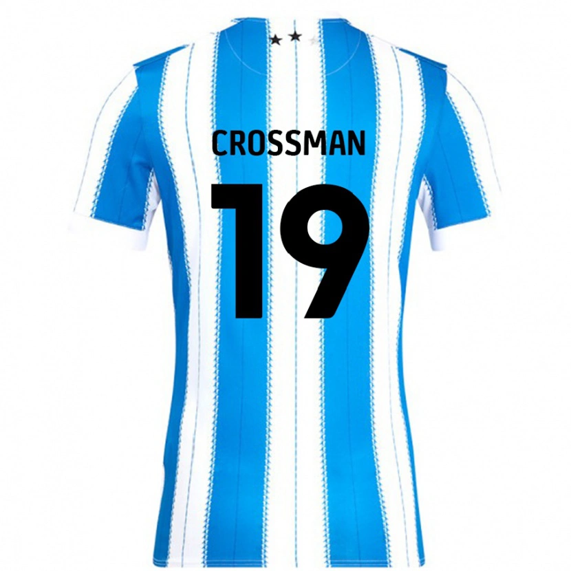 Danxen Herren Paige Crossman #19 Blau Weiß Heimtrikot Trikot 2024/25 T-Shirt Schweiz